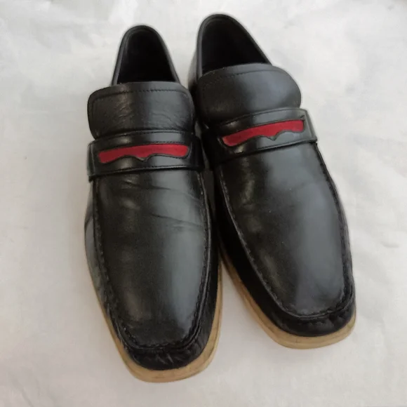 Gucci Gomma Leather Men’s driving web  Loafers Size  8.5D Gucci Men main image 2